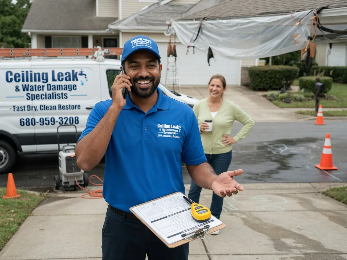 Ceiling Leak Cleanup Hobucken, NC FAQs